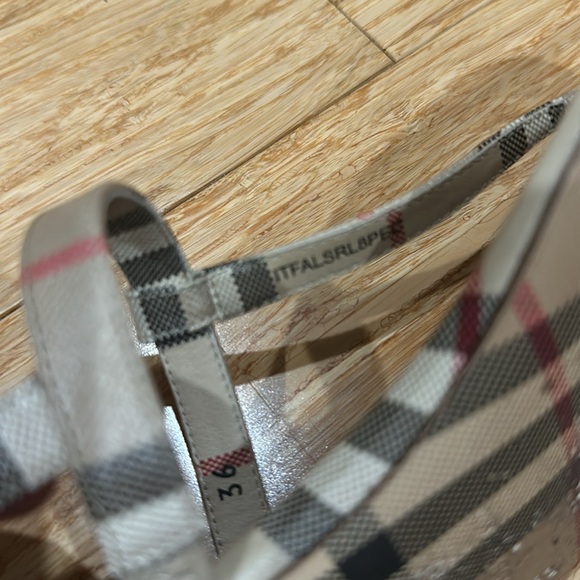 Burberry Emily Vintage Check Thong Sandals 6 36 - Picture 7 of 7